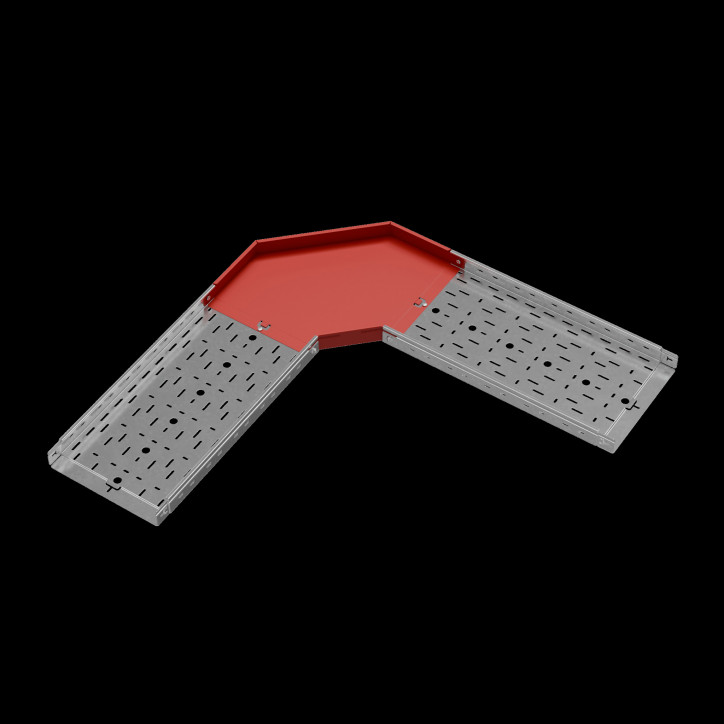 Угол горизонтальный 90 гр. 50х300 мм ПЛЮС INOX304 Угол горизонтальный 90 гр. 50х300 мм ПЛЮС INOX304