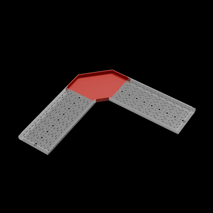 Угол горизонтальный 90 гр. 50х400 мм ПЛЮС HD Угол горизонтальный 90 гр. 50х400 мм ПЛЮС HD