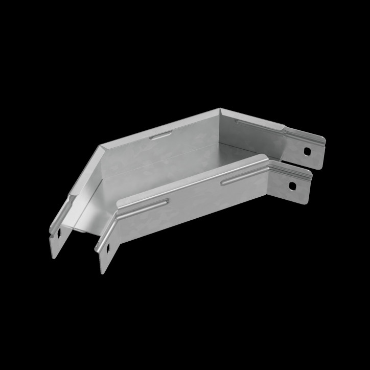 Угол горизонтальный 90 гр. 50х50 мм ПЛЮС INOX304