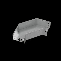 Угол горизонтальный 90 гр. 80х100 мм ПЛЮС INOX304