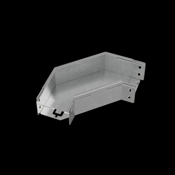 Угол горизонтальный 90 гр. 80х100 мм ПЛЮС INOX304