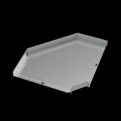 Угол горизонтальный 90 гр. 80х600 мм ПЛЮС INOX304