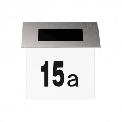 Номер дома на солнечной батарее LED 6500K Solar Gauss