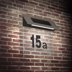 Номер дома на солнечной батарее LED 6500K Solar Gauss