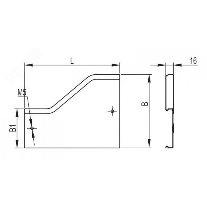 Крышка на переходник RRS левосторонний 600/300 в комплекте с метизами и пластинами PTCE Крышка на переходник RRS левосторонний 600/300 в комплекте с метизами и пластинами PTCE