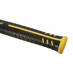 Молоток слесарный усиленный с фибергласовой рукояткой кованый боек 500гр