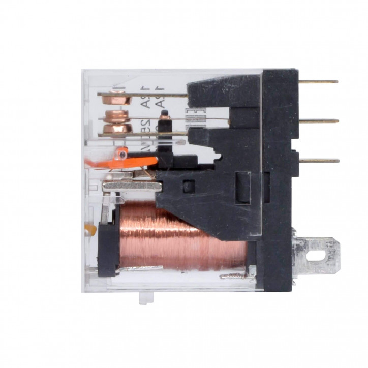 Реле миниатюрное промышленное, 1CO, ком. ток 12А, AgSnO2, напряжение 24V DC, опция: светодиод Реле миниатюрное промышленное, 1CO, ком. ток 12А, AgSnO2, напряжение 24V DC, опция: светодиод