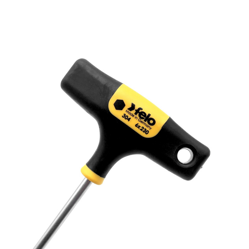 Ключ Т-образный 6 мм, стержень 230 мм