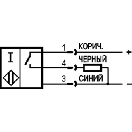 Индуктивный бесконтактный выключатель ISN EC4A-31P-12-LZS4