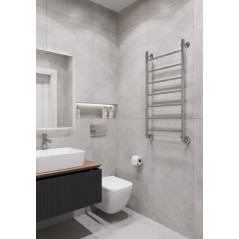 Полотенцесушитель ДВИН J 80/50 Водяной 1'-1/2' К3 Полированный