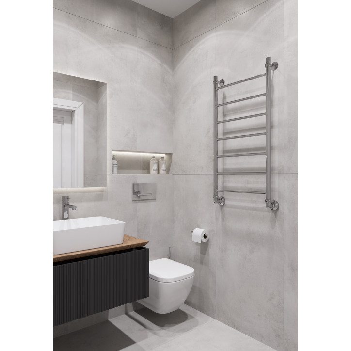 Полотенцесушитель ДВИН J 60/40 Водяной 1'-1/2' К1 Полированный Полотенцесушитель ДВИН J 60/40 Водяной 1'-1/2' К1 Полированный