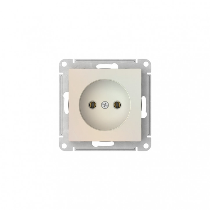 ATLASDESIGN РОЗЕТКА без заземления без шторок, 16А, быстрозажимные клеммы, ЖЕМЧУГ ATLASDESIGN РОЗЕТКА без заземления без шторок, 16А, быстрозажимные клеммы, ЖЕМЧУГ