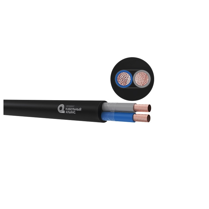 Кабель силовой КГ-ХЛ 2х2,5-220/380В-3 Кабель силовой КГ-ХЛ 2х2,5-220/380В-3