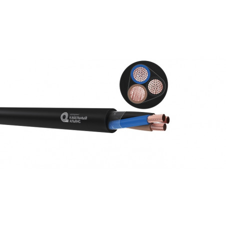 Кабель силовой КГ-ХЛ 3х2.5-220/380В-3