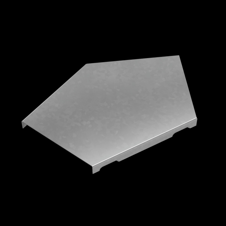 Крышка горизонт. угла 45 гр. 100 мм ПЛЮС INOX304 Крышка горизонт. угла 45 гр. 100 мм ПЛЮС INOX304