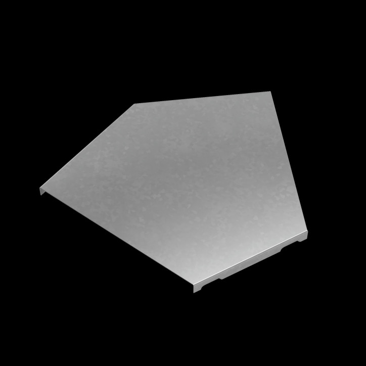 Крышка горизонт. угла 45 гр. 200 мм ПЛЮС Крышка горизонт. угла 45 гр. 200 мм ПЛЮС