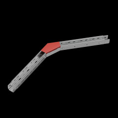 Крышка горизонт. угла 45 гр. 50 мм ПЛЮС INOX304