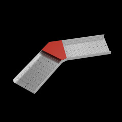 Крышка горизонт. угла 45 гр. 600 мм ПЛЮС HD