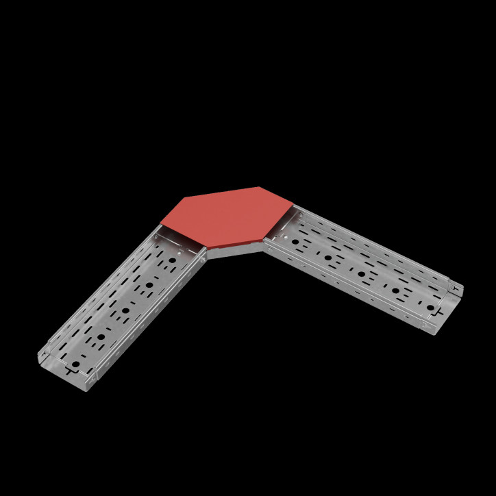 Крышка горизонт. угла 90 гр. 150 мм ПЛЮС Крышка горизонт. угла 90 гр. 150 мм ПЛЮС