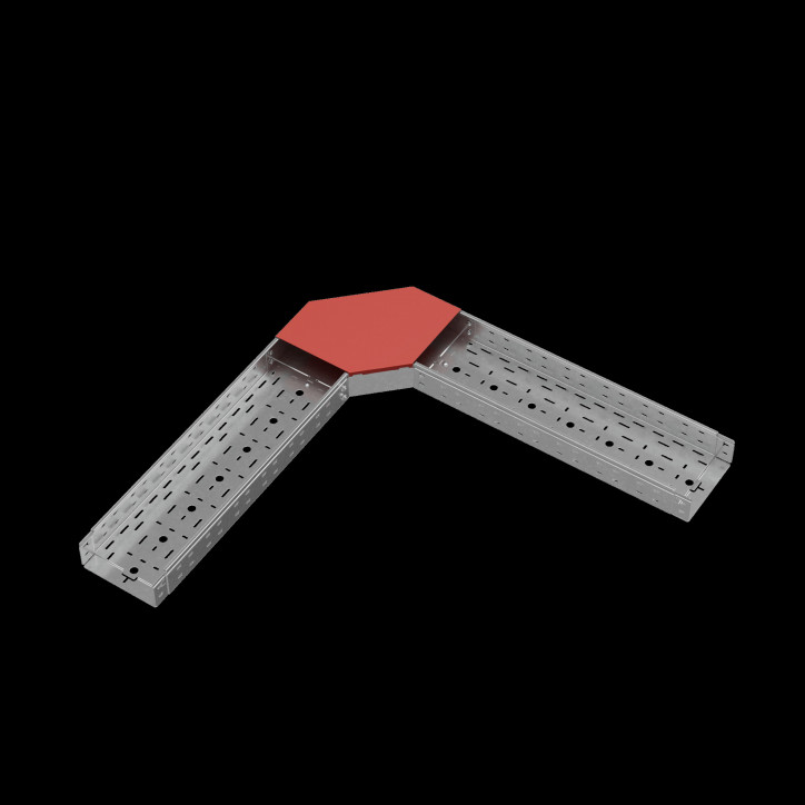 Крышка горизонт. угла 90 гр. 200 мм ПЛЮС Крышка горизонт. угла 90 гр. 200 мм ПЛЮС