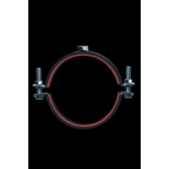 Хомут высокой нагрузки Mayer д/труб 4' (108-116мм) гайка М12 и уплотн. с красной полосой