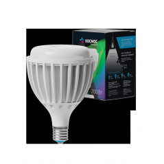 Лампа светодиодная LED 200Вт 220В Е40 D170х248 6500К холодный 19000 лм