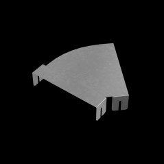 Крышка горизонтально-изменяемого угла 0-45 гр. 400 мм ПЛЮС INOX304