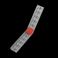 Крышка внутр. верт. угла 45 гр. 150 мм ПЛЮС HD