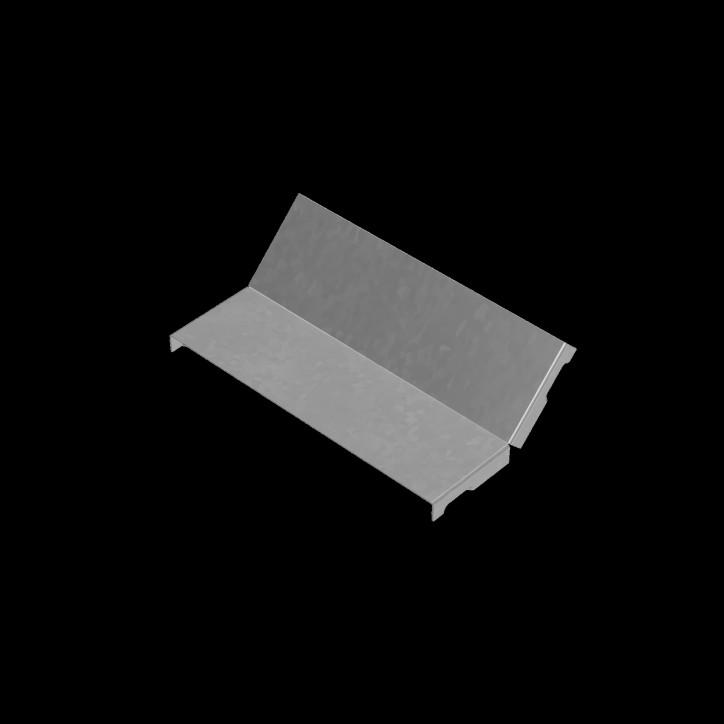 Крышка внутр. верт. угла 45 гр. 200 мм ПЛЮС HD