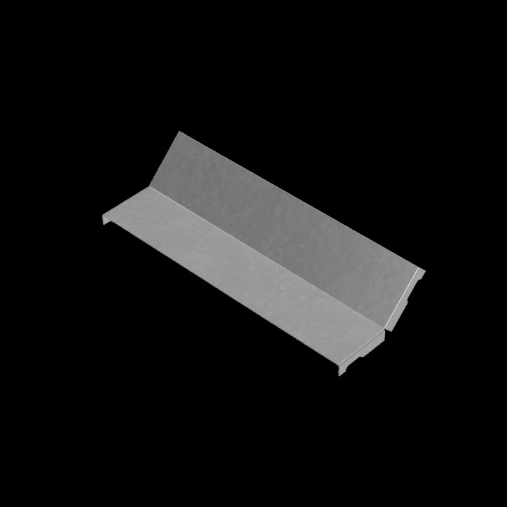 Крышка внутр. верт. угла 45 гр. 300 мм ПЛЮС INOX304 Крышка внутр. верт. угла 45 гр. 300 мм ПЛЮС INOX304