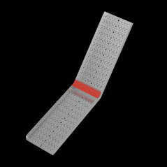 Крышка внутр. верт. угла 45 гр. 500 мм ПЛЮС