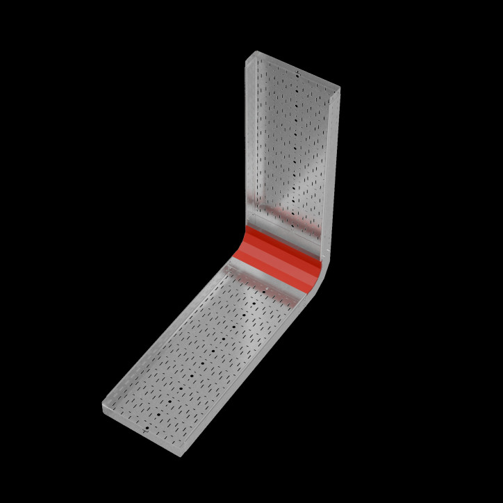 Крышка внутр. верт. угла 90 гр. 500 мм ПЛЮС INOX304 Крышка внутр. верт. угла 90 гр. 500 мм ПЛЮС INOX304