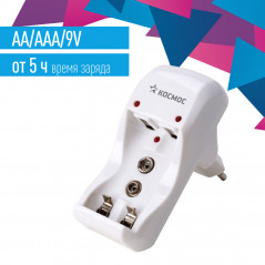 Зарядное устройство КОС-501 2xAA AAA NiMH/NiCD индикатор заряда