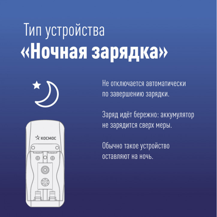 Зарядное устройство КОС-501 2xAA AAA NiMH/NiCD индикатор заряда Зарядное устройство КОС-501 2xAA AAA NiMH/NiCD индикатор заряда