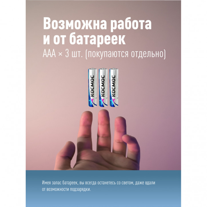 Фонарь налобный аккум/3Вт+5ВтCOB/кол. линза/съемн Li-ion18650 1200mAh/USBшн typeC Фонарь налобный аккум/3Вт+5ВтCOB/кол. линза/съемн Li-ion18650 1200mAh/USBшн typeC