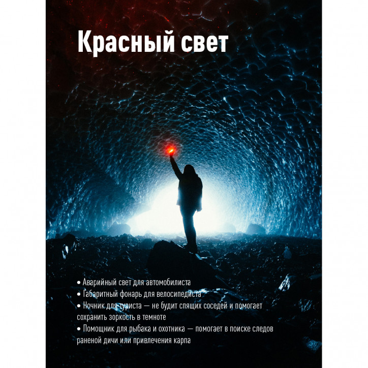 Фонарь налобный аккум/2ВтLED+1ВтSMDLED+красный/Li-ion 14500 500mAh/ABSпл/USB-шнур