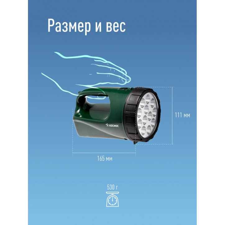 Фонарь-прожектор аккумуляторный, 12 LED, аккум. 4V 3Ah, 190Лм, 24 часов Фонарь-прожектор аккумуляторный, 12 LED, аккум. 4V 3Ah, 190Лм, 24 часов