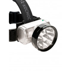Фонарь налобный аккумуляторный , 10 LED, аккум. 3 АА, 140 Lm, 12 часов,
