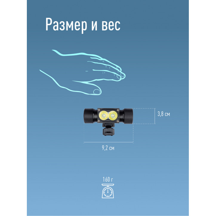 Фонарь налобный велосипедный аккумуляторный 10Вт LED/съемнLi-ion18650 1200mAh/алюминий/USBшнур, Фонарь налобный велосипедный аккумуляторный 10Вт LED/съемнLi-ion18650 1200mAh/алюминий/USBшнур,