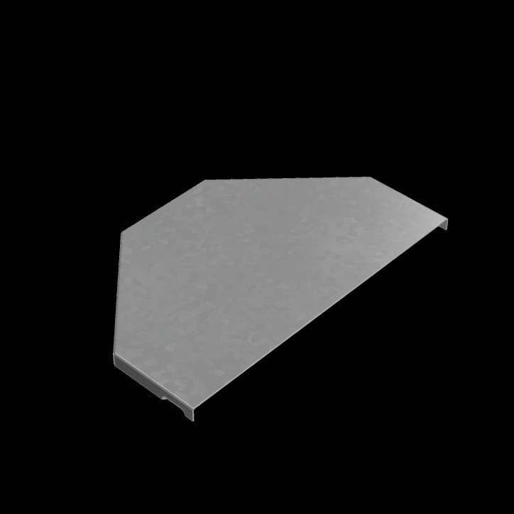 Крышка переходника центрального 100-300 мм ПЛЮС INOX304