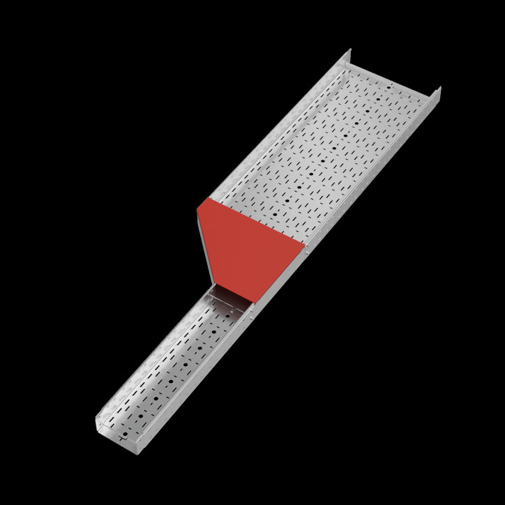 Крышка переходника левого 200-500 мм ПЛЮС INOX304 Крышка переходника левого 200-500 мм ПЛЮС INOX304