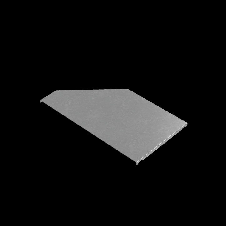 Крышка переходника правого 300-500 мм ПЛЮС INOX304