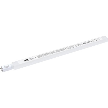 Лампа светодиодная T8 линейная 10Вт 1000Лм 230В 4000К 600мм G13 IEK
