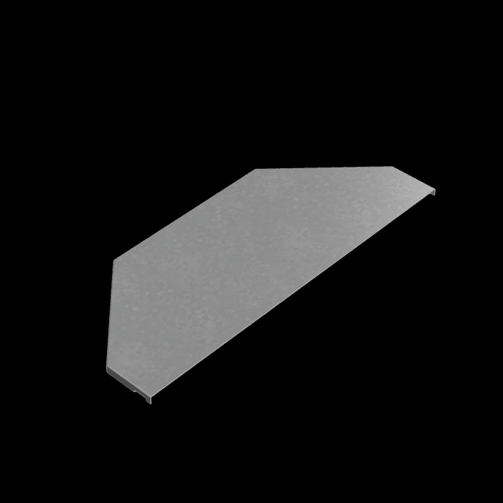 Крышка переходника центрального 300-600 мм ПЛЮС INOX304 Крышка переходника центрального 300-600 мм ПЛЮС INOX304