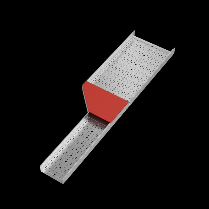 Крышка переходника левого 300-600 мм ПЛЮС INOX304 Крышка переходника левого 300-600 мм ПЛЮС INOX304