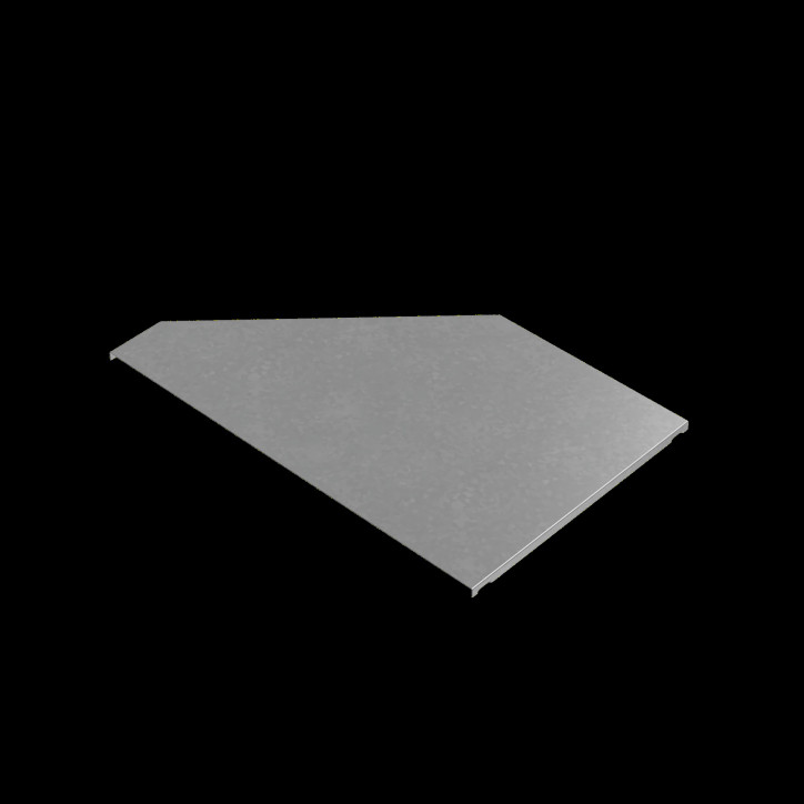 Крышка переходника правого 300-600 мм ПЛЮС INOX304 Крышка переходника правого 300-600 мм ПЛЮС INOX304