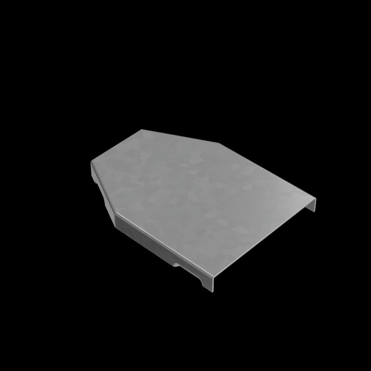 Крышка переходника центрального 50-100 мм ПЛЮС HD Крышка переходника центрального 50-100 мм ПЛЮС HD