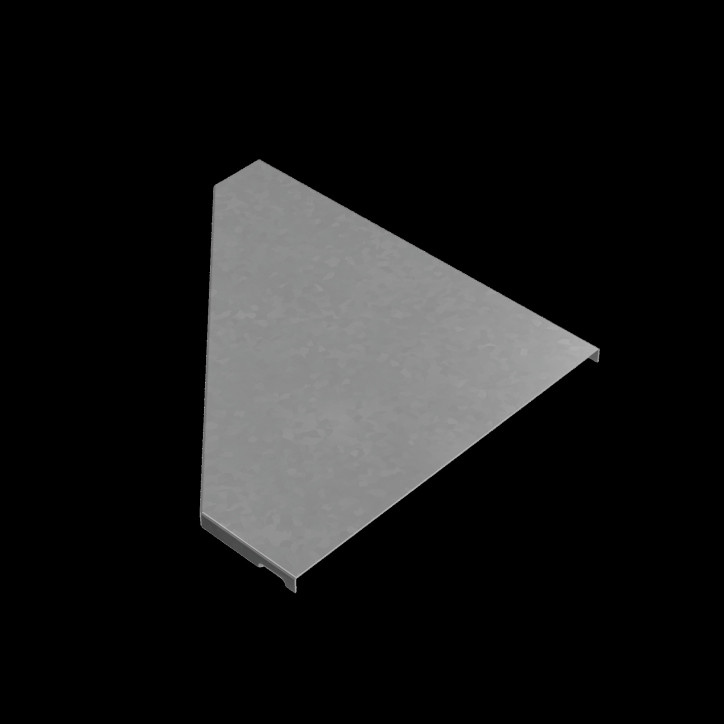 Крышка переходника правого 50-300 мм ПЛЮС INOX304 Крышка переходника правого 50-300 мм ПЛЮС INOX304