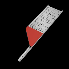 Крышка переходника левого 50-400 мм ПЛЮС INOX304