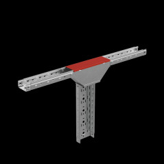 Крышка на верт. Т-ответвитель переходник 150-600 мм с разворотом трассы на 90 гр. ПЛЮС (нижняя часть больше исходной) HD